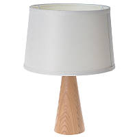 Настольная лампа скандинавский на деревянной опоре Brille 40W TL-141 Коричневый KC, код: 7271962