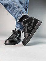 Nike Air Jordan 1 High Black 1 кроссовки и кеды хорошее качество хорошее качество Размер 44
