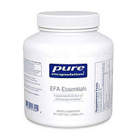 Рыбий жир в триглицеридной форме с маслом огуречника EFA Essentials Pure Encapsulations 120 к FS, код: 7288010