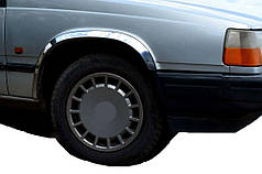 Накладки на арки  4 шт  нерж  для Volvo 940/960 1990-1997