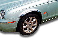 Накладки на арки  4 шт  нерж  для Jaguar X-Type