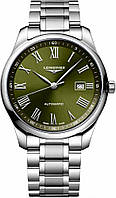 Часы Longines Master L2.893.4.09.6 green z116-2024