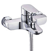 Змішувач для ванни TROYA BGX3-A189 з душовою лійкою та шлангом FS, код: 8211099