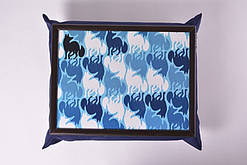 Таця на подушці Mine Синій лисос Темно-синій (111779) SP, код: 2492093