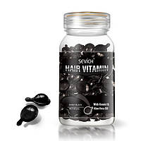 Капсулы для волос Sevich Vitamin With Kemiri Morocan Oil Aloe Vera Oil Витамин В5 и алоэ 30 к GM, код: 7704624