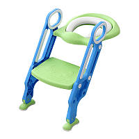 Детское сиденье на унитаз со ступенькой и ручками BabyBBZ SB, код: 7420305