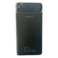 УМБ Power Bank Pisen Cube+ 10000mAh повербанк внешний аккумулятор Black (11231-hbr) z113-2024