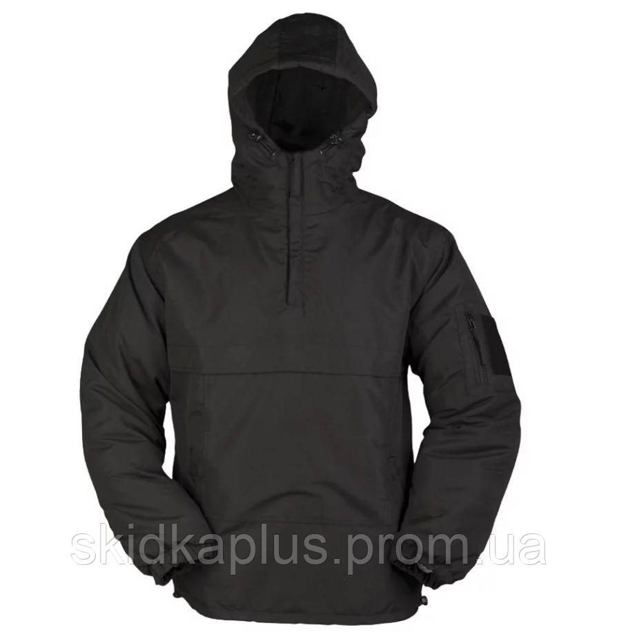 Куртка-анорак тактична Mil-Tec зимова чорна 10335002 L SP, код: 8375051