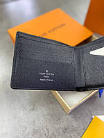 Бумажник серый Louis Vuitton Graphite Monogram k310 Отличное качество