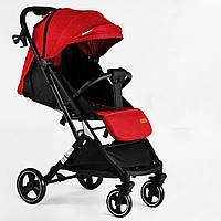 Коляска прогулянкова дитяча JOY Comfort 118435 30 кг Red SP, код: 7722153