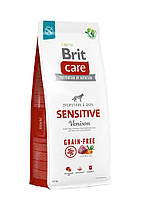 Корм Brit Care Sensitive Venison сухой с мясом оленя для взрослых собак всех пород склонных к IN, код: 8451258