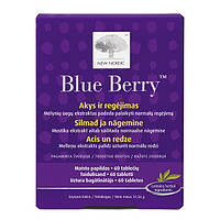 Комплекс для профилактики зрения New Nordic Blue Berry 60 Tabs NB, код: 8450865