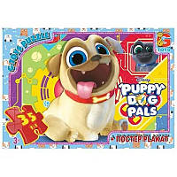 Пазлы детские Веселые мопсы Puppy Dog Pals G-Toys MD400 35 элементов KV, код: 8365470