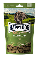 Мягкое лакомство для собак Happy Dog Soft Snack Neuseeland со вкусом ягненка и рис 100 г IN, код: 7721950