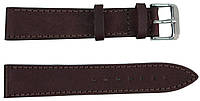 Ремінець для годинника шкіряний Mykhail Ikhtyar ширина 20 мм Коричневий (S20-509S brown) z114-2024