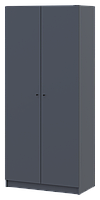 Шкаф для одежды Doros Промо Графит 2 ДСП 90х48х204 (44900232) FE, код: 8156662