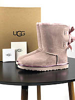 UGG Bailey Bow II Metallic 1019034 Dusk (Pink) sale