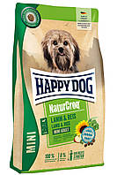 Корм для собак мини пород Happy Dog Натур Крок мини с ягненком и рисом 4 кг z113-2024