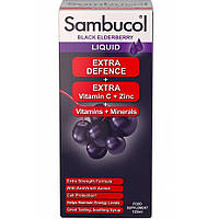 Бузина Sambucol Black Elderberry Extra Defence 120 ml /12 servings/ z113-2024