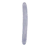 Прозорий двосторонній фалоімітатор 12.8 Inch Dildo ST59803, фото 4