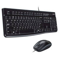 Комплект клавіатура та миша LOGITECH MK120, US (920-002563)