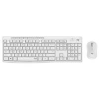 Комплект клавіатура та миша Logitech MK295 Silent Wireless Combo, US, Off-White (920-009824)