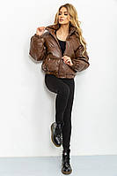 Куртка женская демисезонная коричневый 198R7878 Ager 44 z113-2024