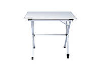 Складной стол с алюминиевой столешницей Tramp Roll-80 80x60x70 см серый TRF-063 z113-2024