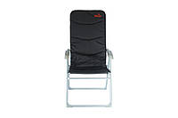 Складное кресло c регулируемым наклоном спинки Tramp Черный TRF-066 z113-2024