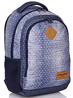 Молодежный рюкзак Head Astra 21L Синий в горох z116-2024