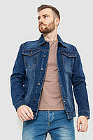 Джинсовая куртка мужская синий 157R0143 Ager S z113-2024