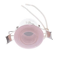 Маленький точечный светильник Brille 20W HDL-G93 Розовый 162072 SP, код: 7275050