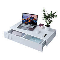 Компьютерный стол навесной DiPortes Кс-10 Портленд белый глянец (80 17 42) NX, код: 7992521