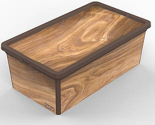 Контейнер Qutu Trend Box Wood, 5 л