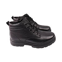 Ботинки мужские Berisstini черные натуральная кожа 223-24ZHC 40 z116-2024