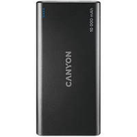 Power Bank Canyon PB-108 10000mAh Li-5V/2A 5V/2.1A Black CNE-CPB1008B