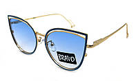 Очки солнцезащитные женские Bravo 9701-c5 Голубой NX, код: 7557869
