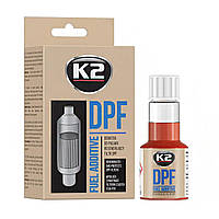 Очиститель сажевого фильтра (присадка в ДП) K2 DPF 50мл (T316)