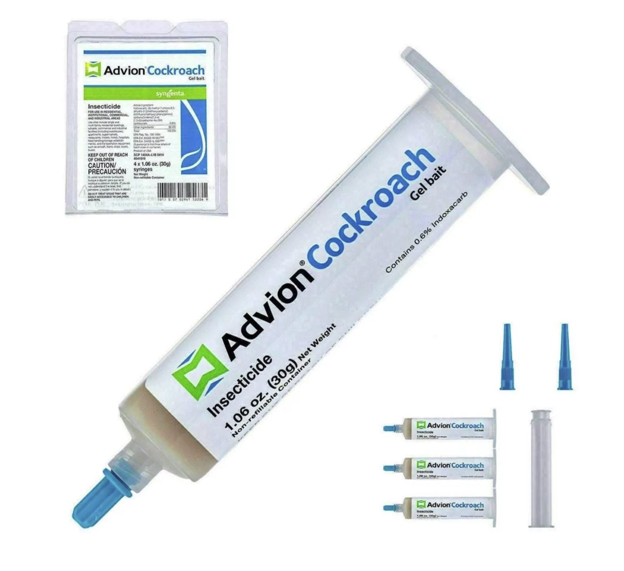 Dupont Advion Cockroach Gel Дюпонт Адвион гель яд от тараканов шприц ...