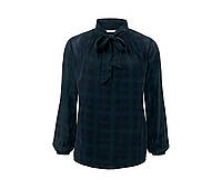 Блуза TCM Tchibo T1678666012 40 Синий с зеленым z116-2024