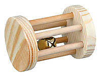 Валик для xомяка Trixie 5x7 см деревянный Бежевый (4011905061849) DH, код: 7573389