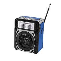 Радиоприемник с фонариком Golon RX-9133 Blue AG, код: 7809740