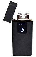 Зажигалка электроимпульсная Lighter USB 750 5402 Черная GT, код: 2570466