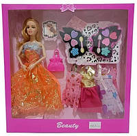 Кукла Star Toys "Beauty" с платьями и сумкой 035A-2