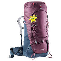 Рюкзак Deuter Aircontact 50+10 SL Blackberry-Navy (1052-3320219 5326) UT, код: 6454285