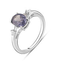 Серебряное кольцо SilverBreeze с александритом 2.4ct (2103837) 17.5 SM, код: 8023921