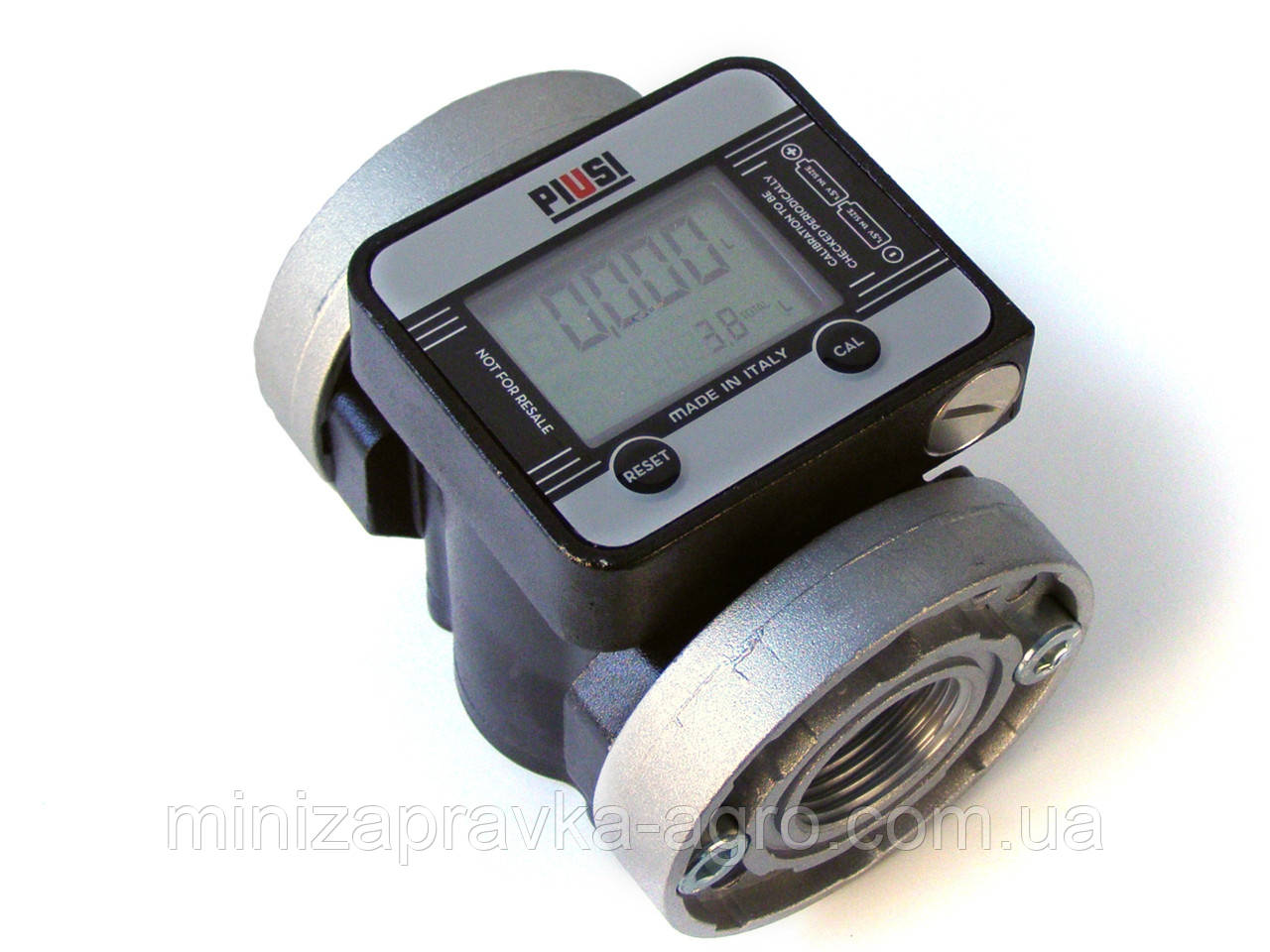 Точний електронний лічильник для масел і дизпалива К600/3 до 100 л/хв (похибка 0,5%) F00496A00 PIUSI
