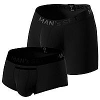 Комплект трусов MIX Intimate Sport Black Series 2шт MAN's SET L SM, код: 8066354