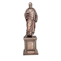 Настольная фигурка Сократ с бронзовым покрытием 36 см AL226546 Veronese DH, код: 8288912