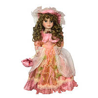 Кукла фарфоровая сувенирная коллекционная Мария Vintage Doll SK15939 SM, код: 6869327